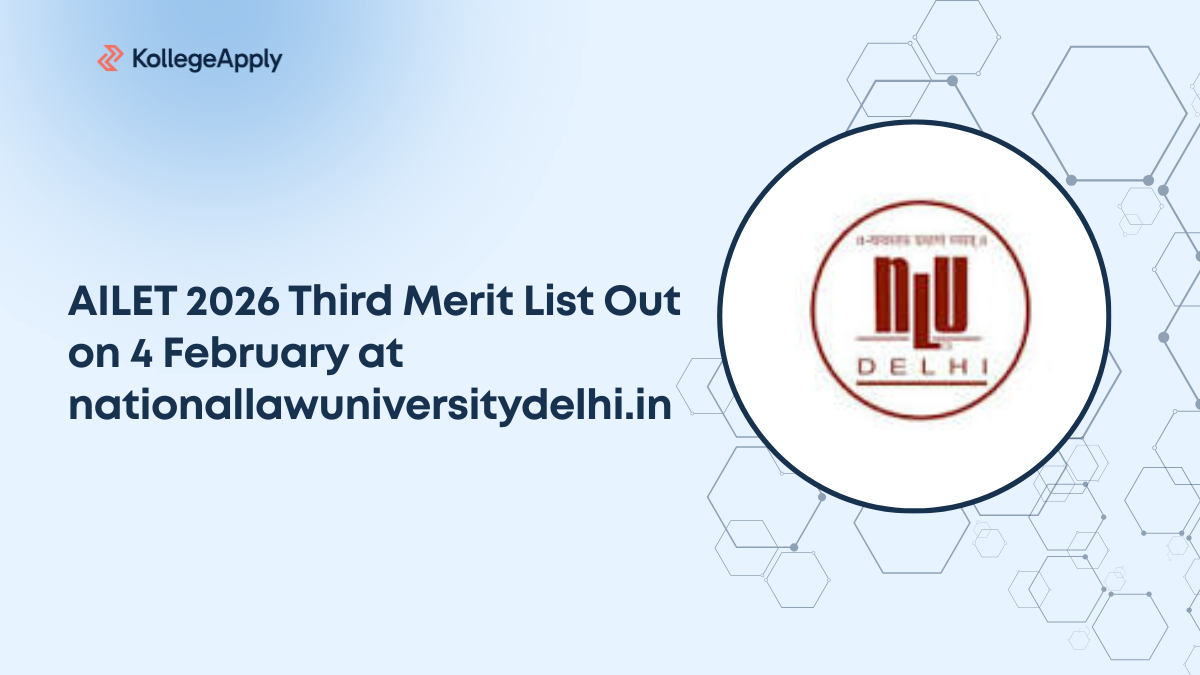 AILET 2026 Third Merit List Out on 4 February at ...