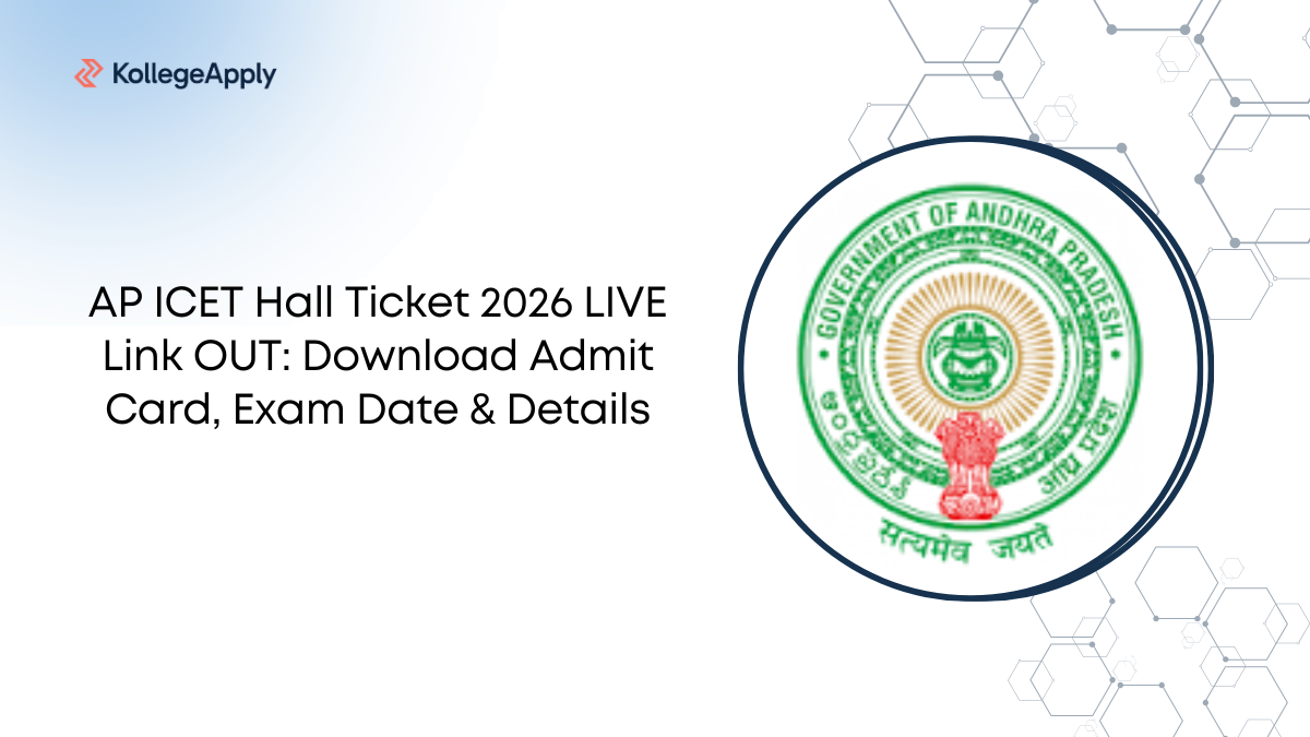 AP ICET Hall Ticket 2026 LIVE Link OUT: Download Admit Card, Exam Date ...