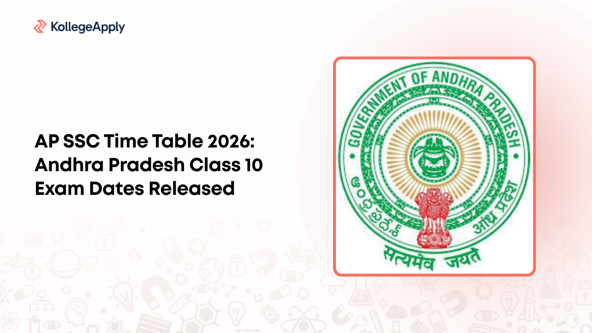 AP SSC Time Table 2026: Andhra Pradesh Class 10 Exam Dates Released