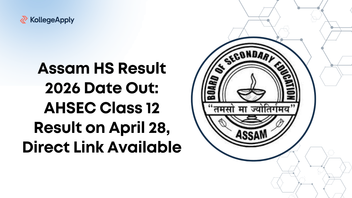 Assam HS Result 2026 Date Out: AHSEC Class 12 Result on April 28 ...