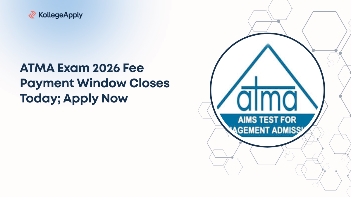 ATMA Exam 2026 Fee Payment Window Closes Today; Apply Now
