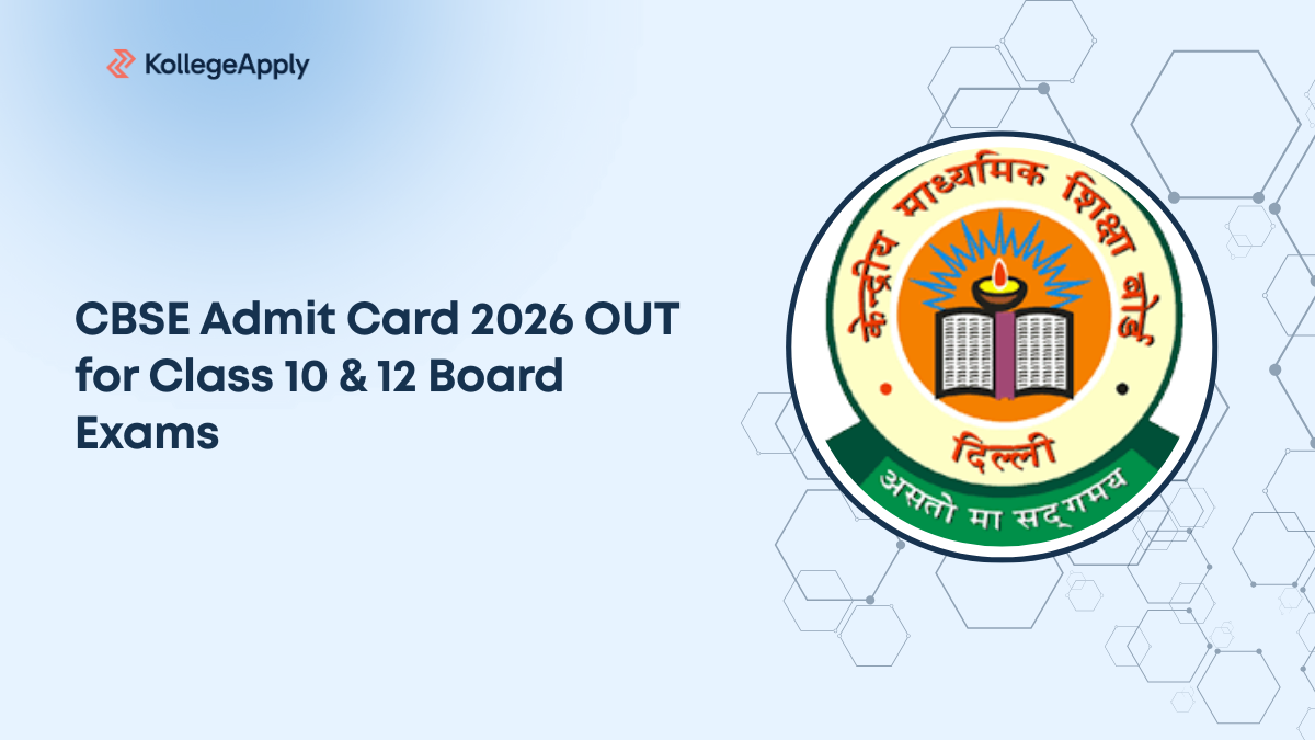 CBSE Admit Card 2026 OUT for Class 10th and 12th Board Exams