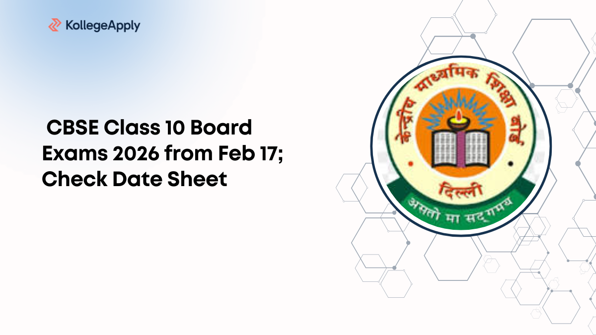 CBSE Class 10 Board Exams 2026 from Feb 17; Check Date Sheet