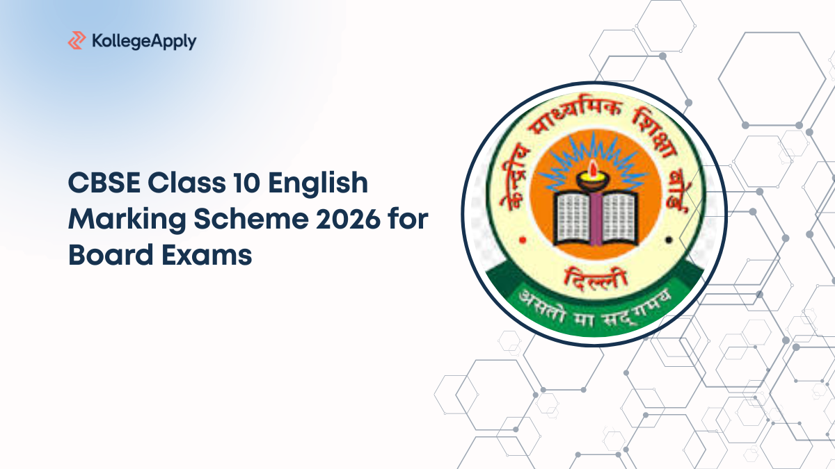CBSE Class 10 English Marking Scheme 2026 for Board Exams