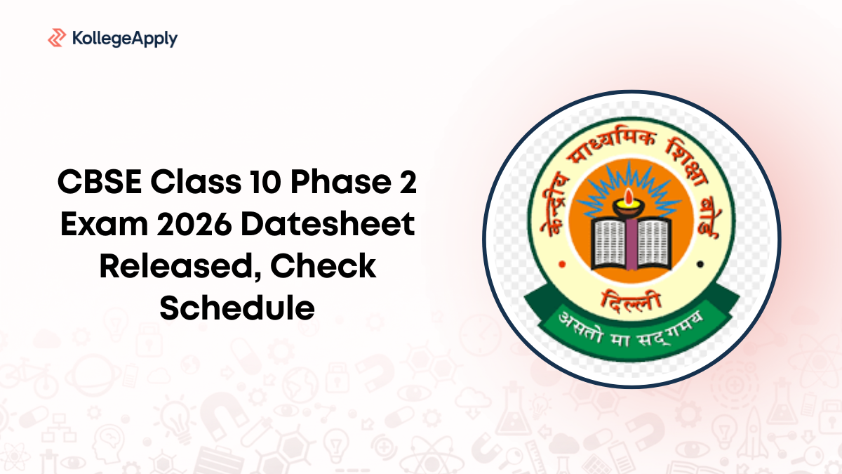 CBSE Class 10 Phase 2 Exam 2026 Datesheet Released, Check ScheduleCBSE ...