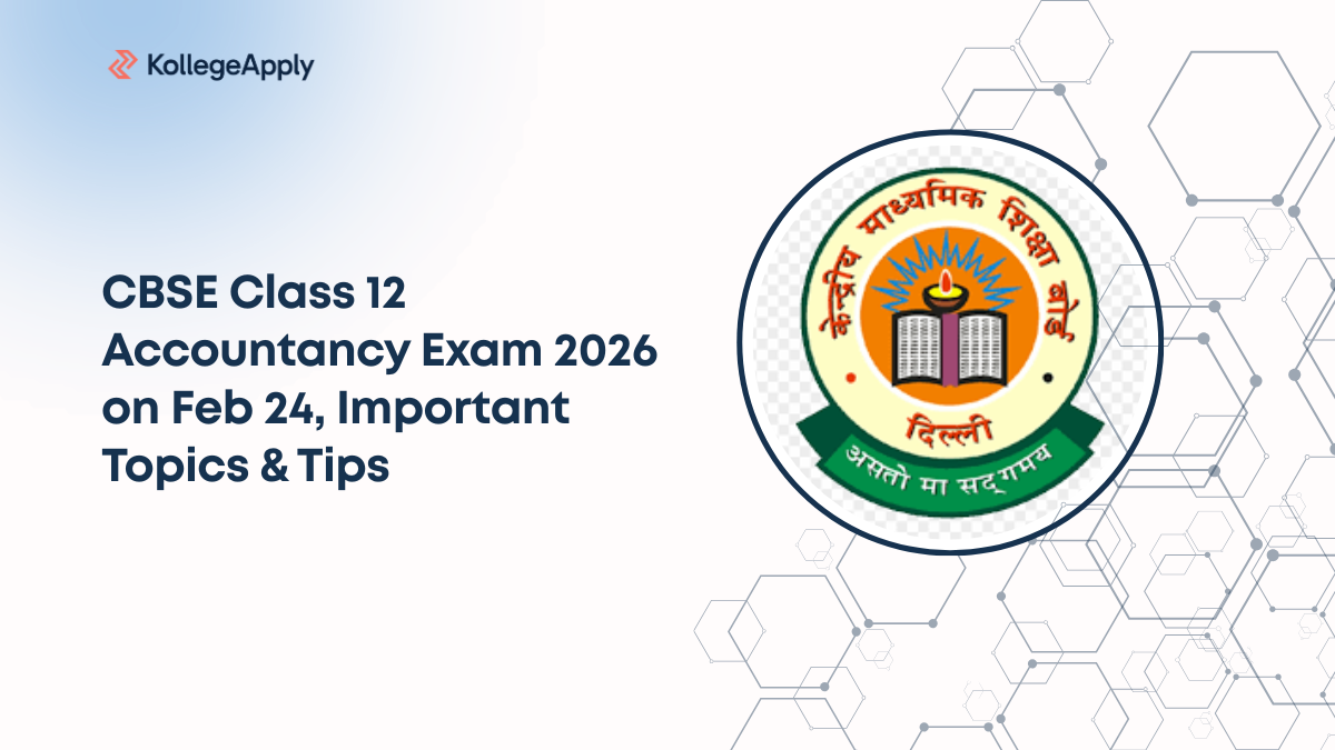 CBSE Class 12 Accountancy Exam 2026 on Feb 24, Important Topics & Tips