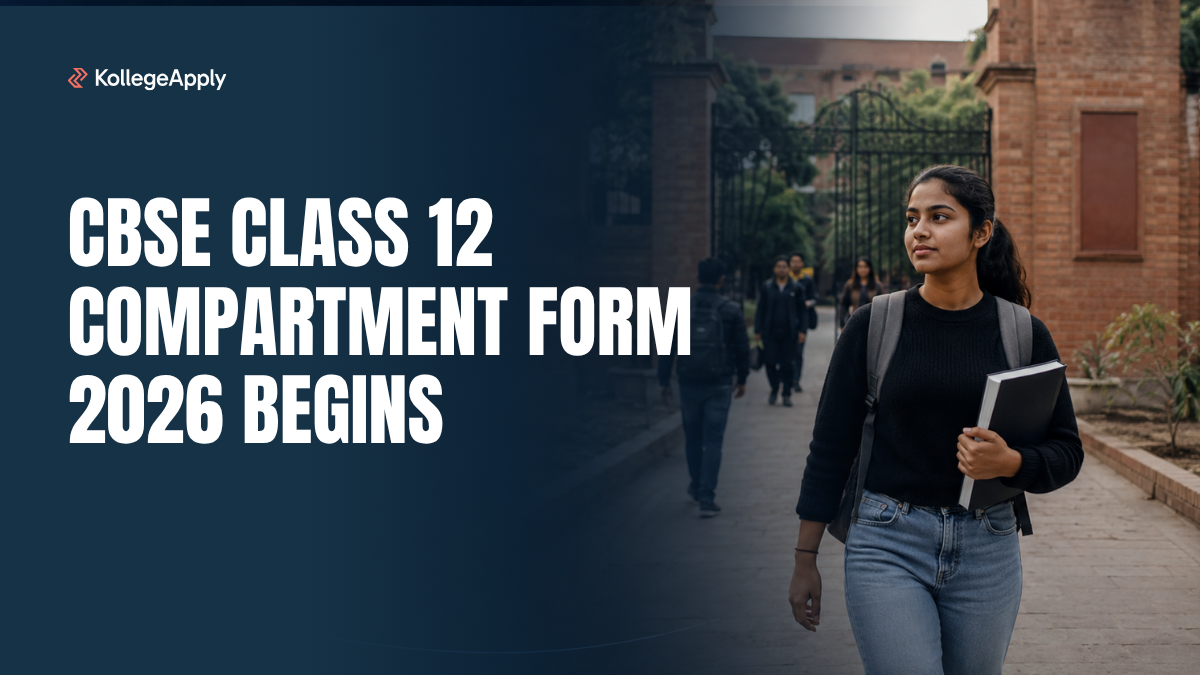 CBSE Class 12 Compartment Form 2026 Begins; Exam on July 28
