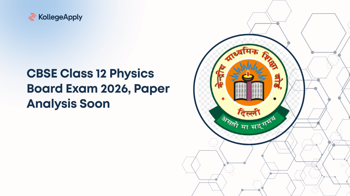 CBSE Class 12 Physics Board Exam 2026, Paper Analysis Soon