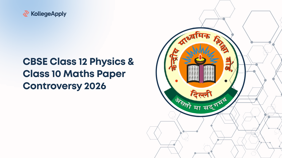 CBSE Class 12 Physics & Class 10 Maths Paper Controversy 2026