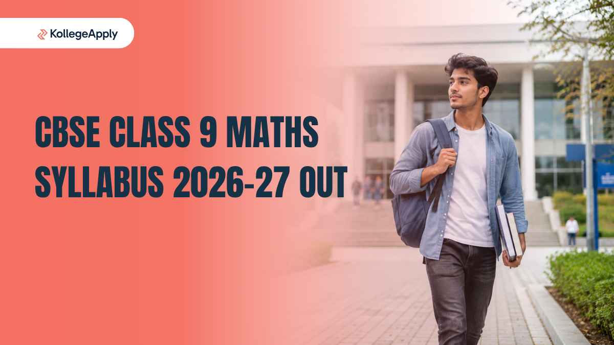 CBSE Class 9 Maths Syllabus 2026-27 Out; Download PDF & Topics