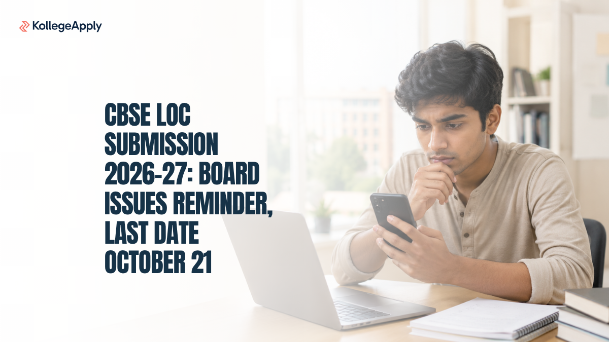 CBSE LOC Submission 2026-27: Last Date October 21, Reminder Issued
