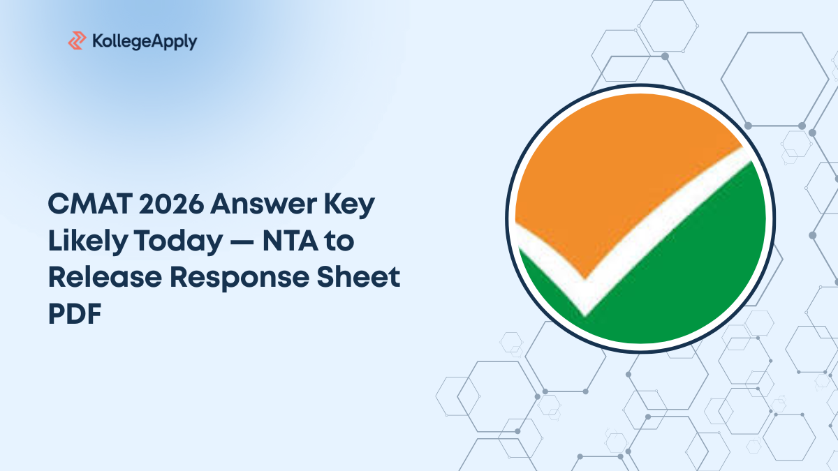 CMAT 2026 Answer Key Likely Today — NTA to Release Response Sheet PDF