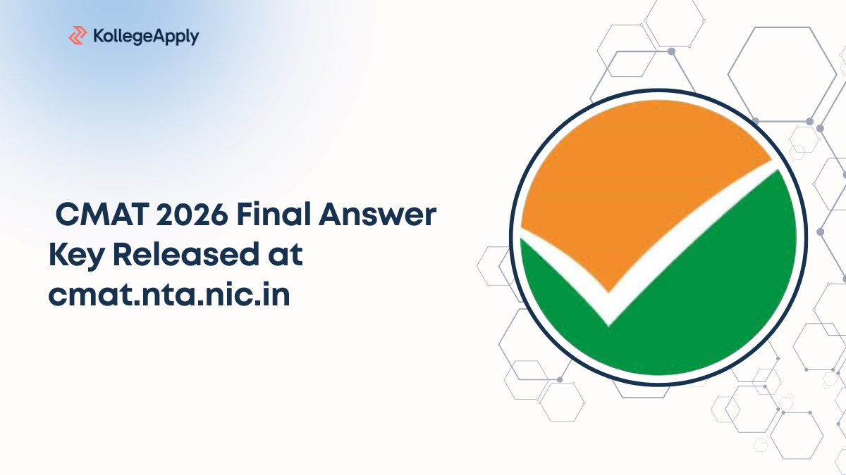 CMAT 2026 Final Answer Key Released at cmat.nta.nic.in