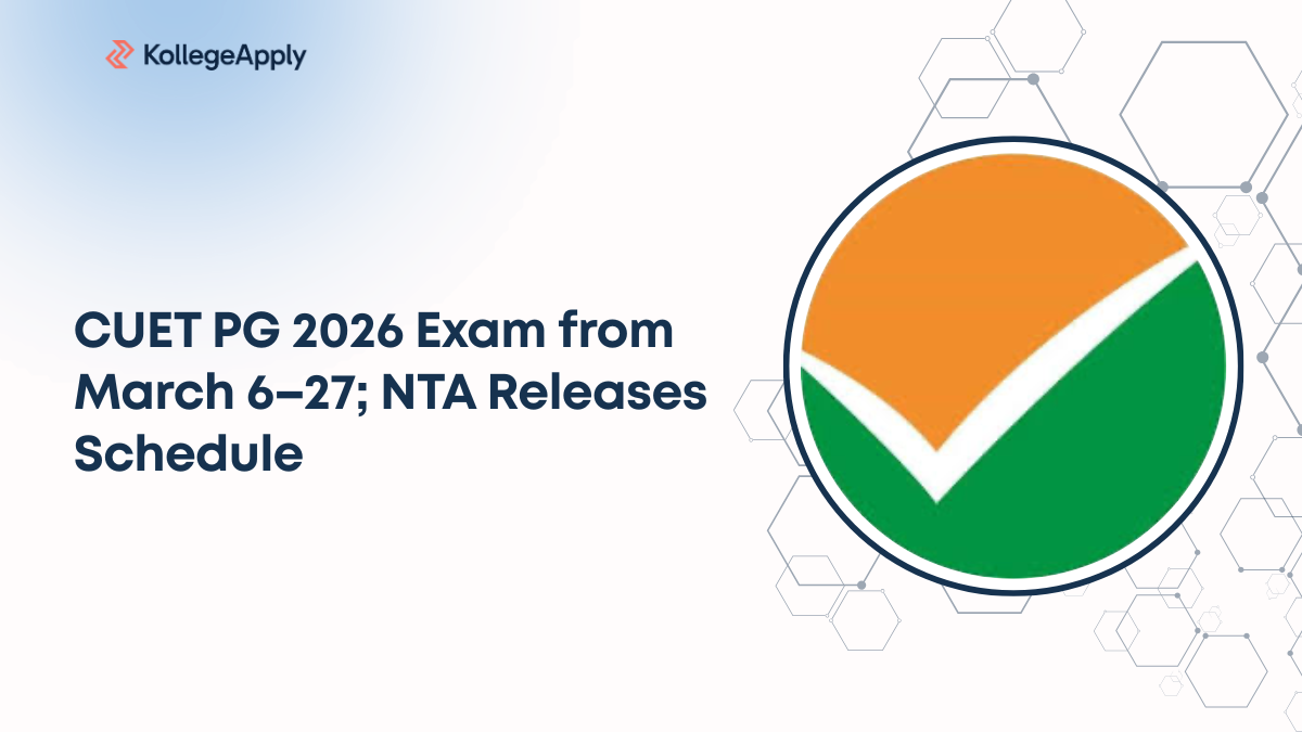 CUET PG 2026 Exam from March 6–27; NTA Releases Schedule