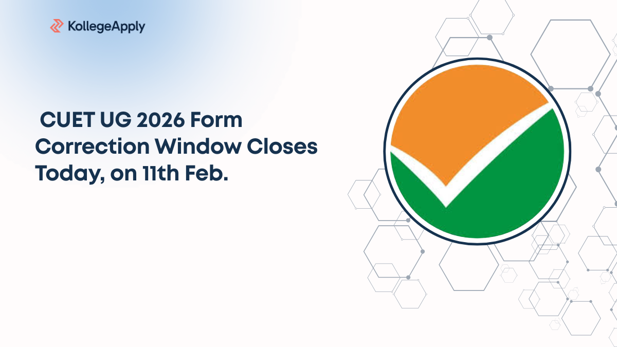 CUET UG 2026 Form Correction Window Closes Today