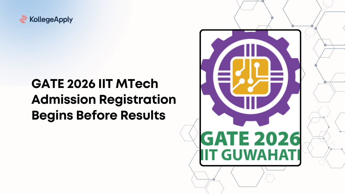 GATE 2026 IIT MTech Admission Registration Begins Before Results
