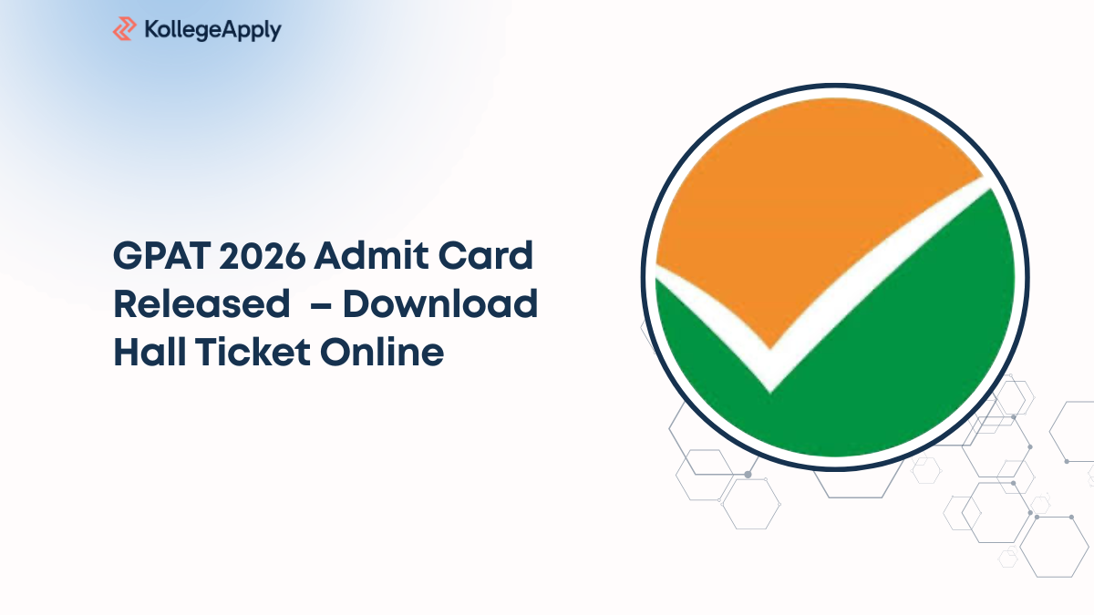 GPAT 2026 Admit Card Released – Download Hall Ticket Online