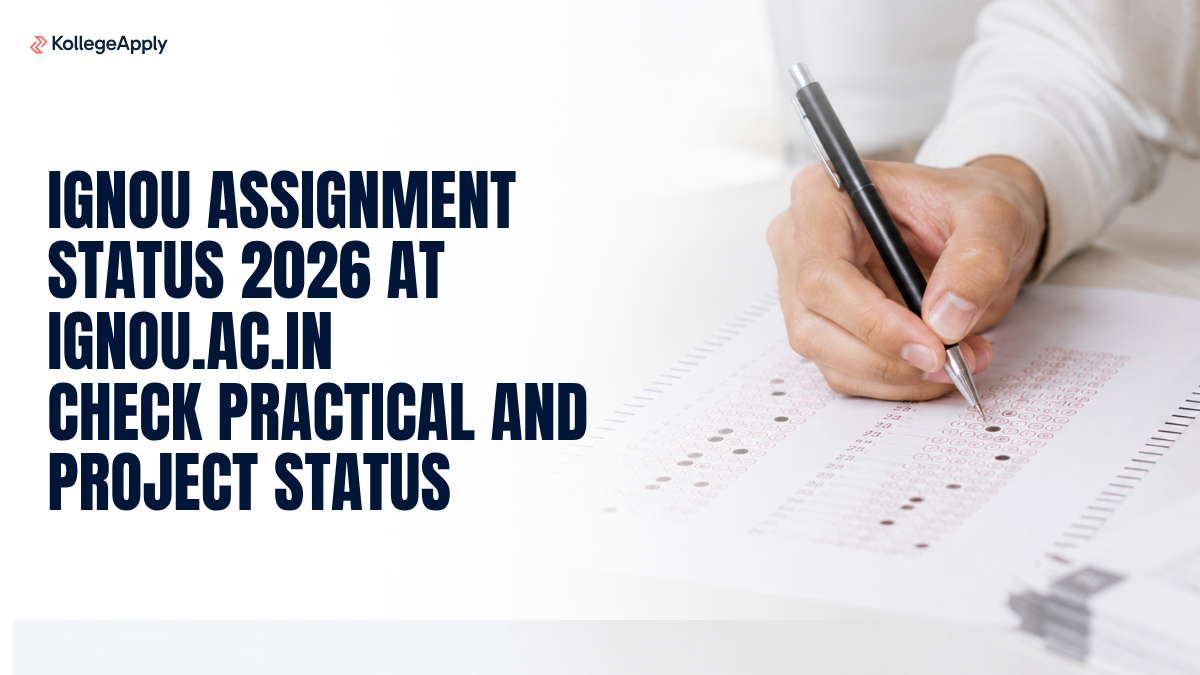 Ignou Project Status IGNOU Assignment Status 2026 at ignou.ac.in, Check Practical and ...