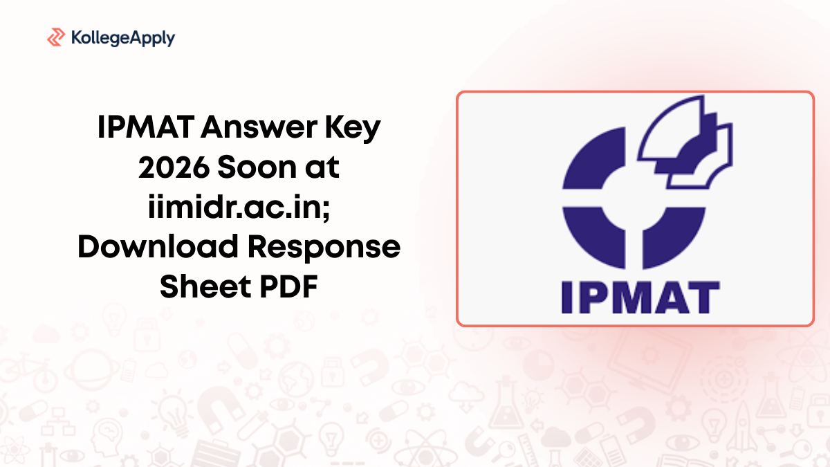 IPMAT Answer Key 2026 Soon at iimidr.ac.in; Download Response Sheet PDF