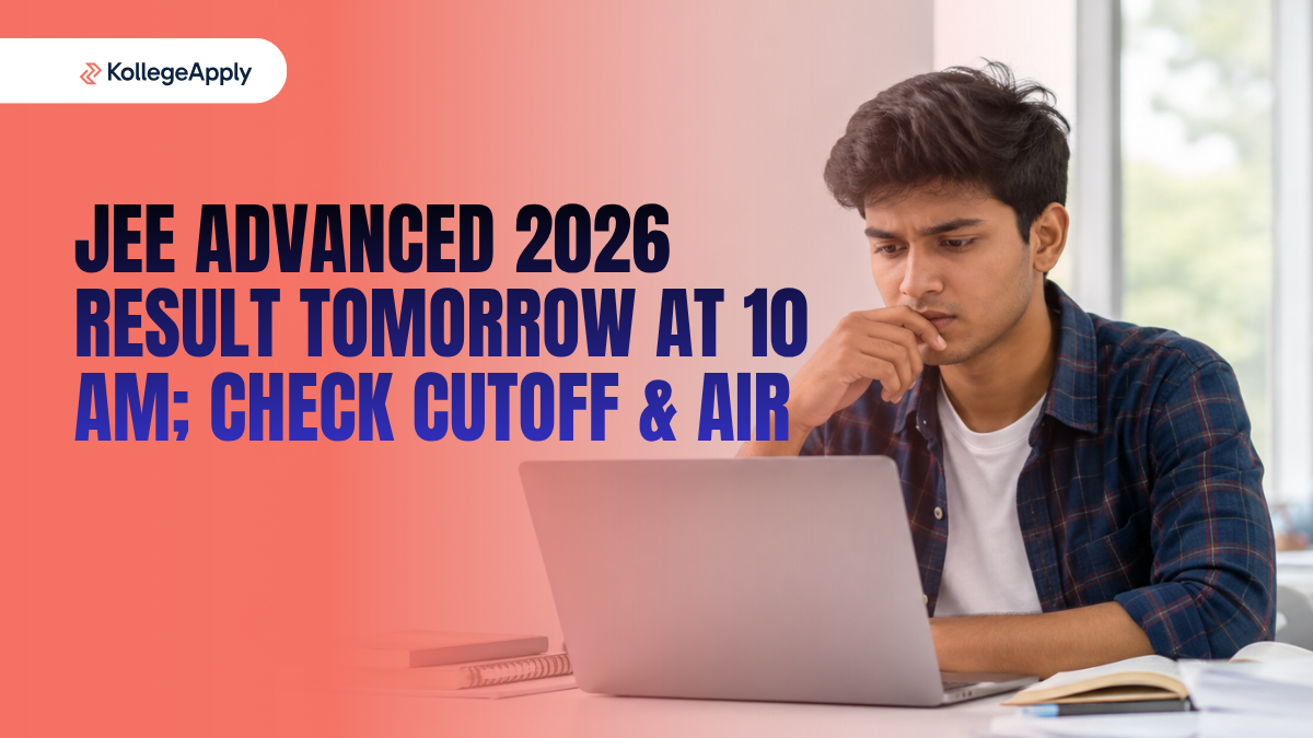JEE Advanced 2026 Result Tomorrow at 10 AM; Check Cutoff & AIR