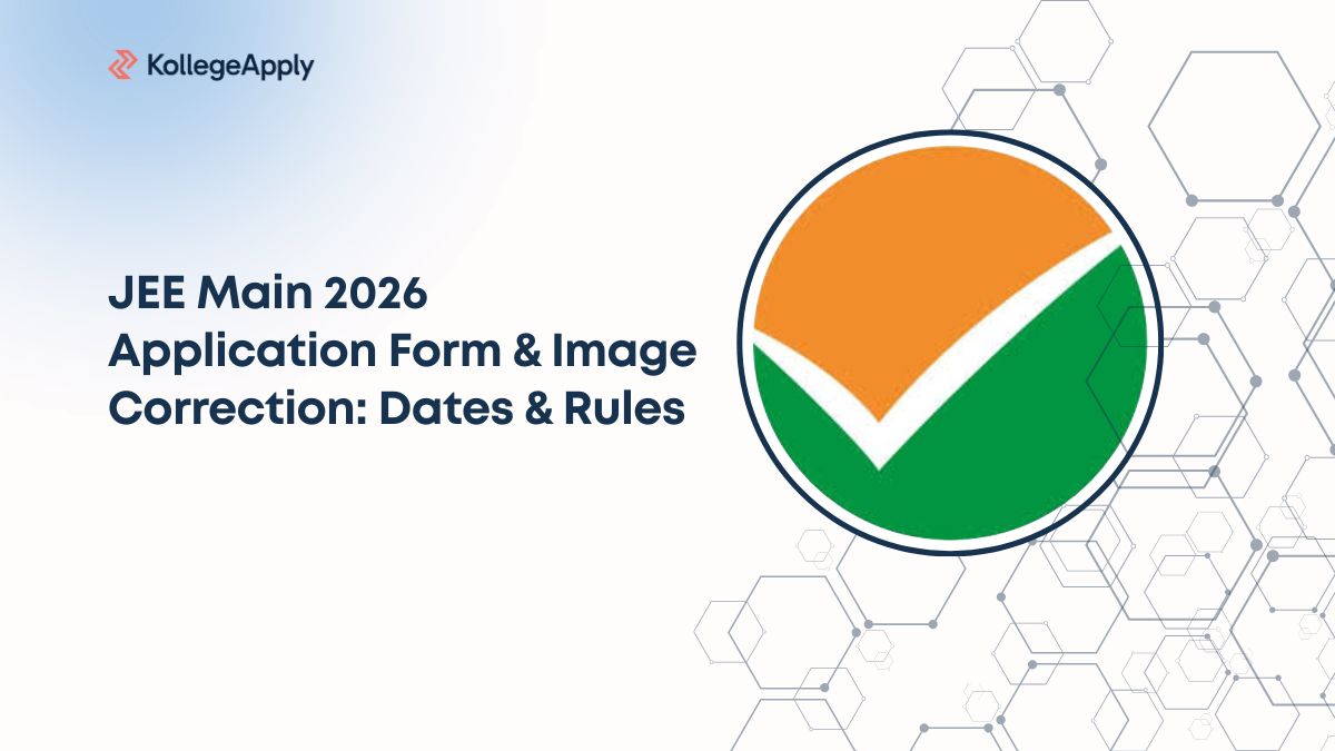 JEE Main 2026 Application Form & Image Correction: Dates & Rules