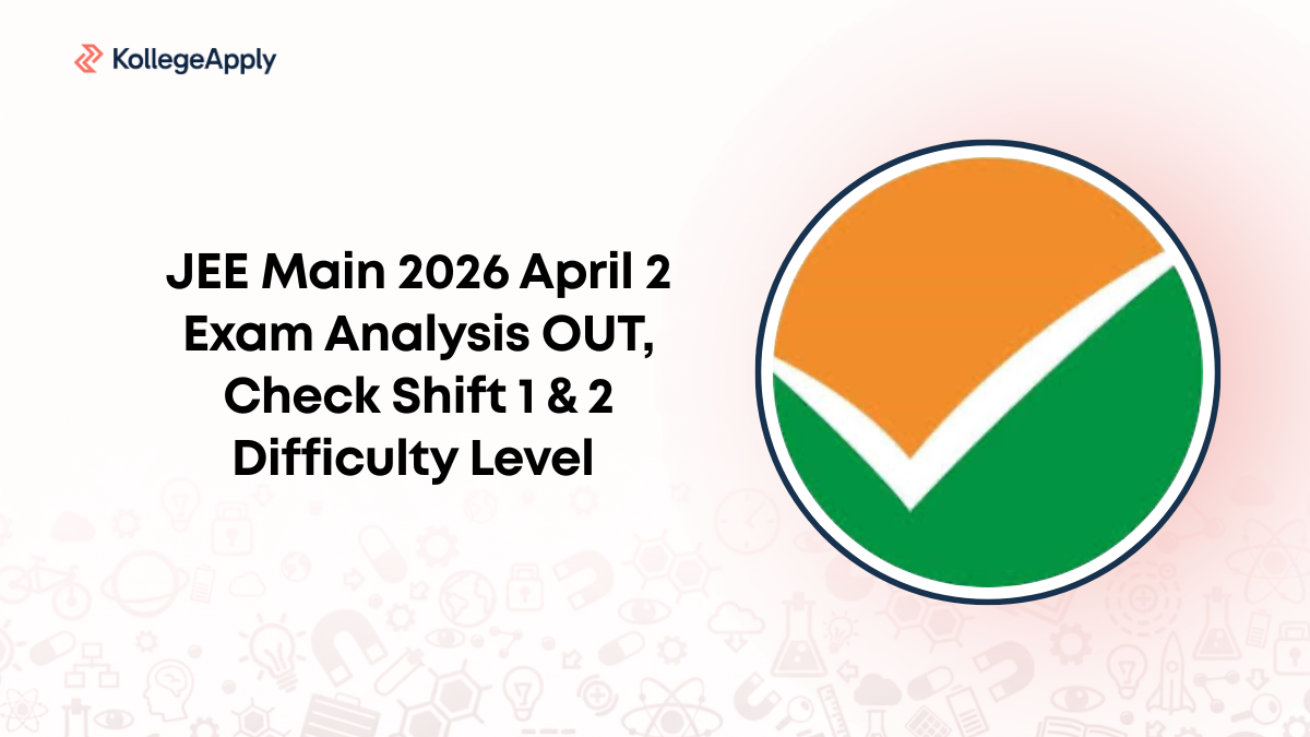 JEE Main 2026 April 2 Exam Analysis OUT, Check Shift 1 & 2 Difficulty Level