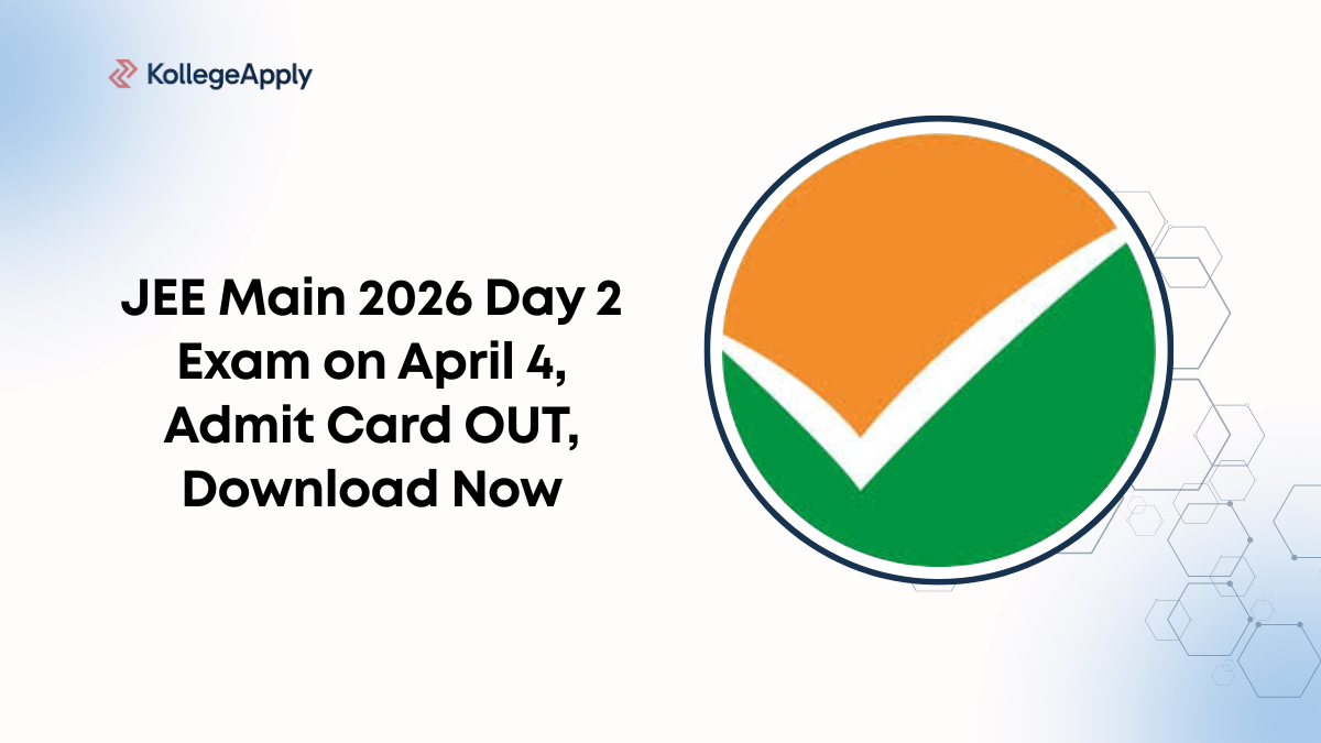 JEE Main 2026 Day 2 Exam on April 4, Admit Card Download