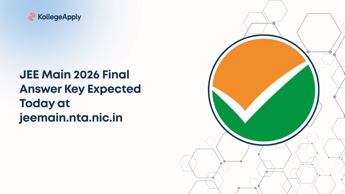 JEE Main 2026 Final Answer Key Expected Today at jeemain.nta.nic.in