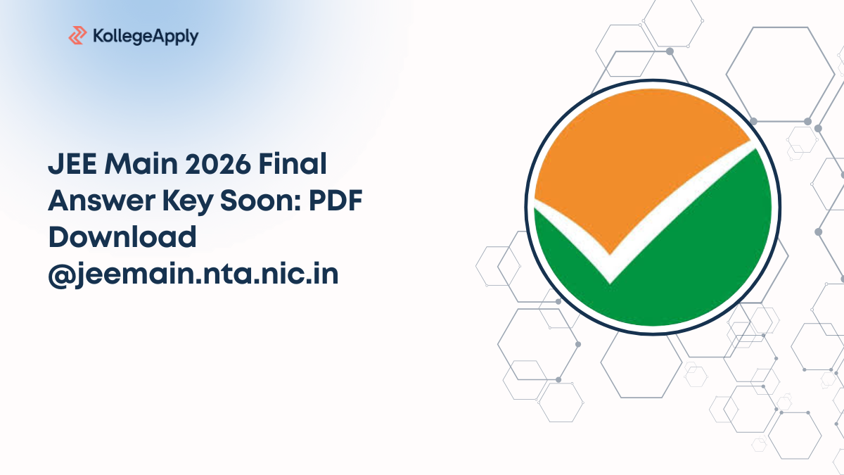 JEE Main 2026 Final Answer Key Soon: PDF Download @jeemain.nta.nic.in
