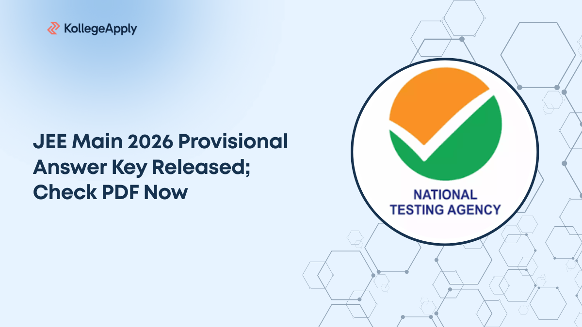 JEE Main 2026 Provisional Answer Key Released; Check PDF Now
