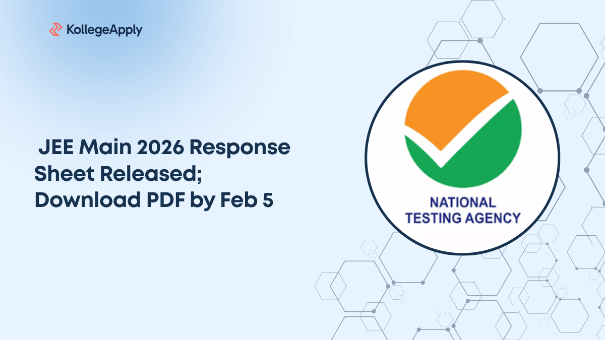 JEE Main 2026 Response Sheet Released; Download PDF by Feb 5