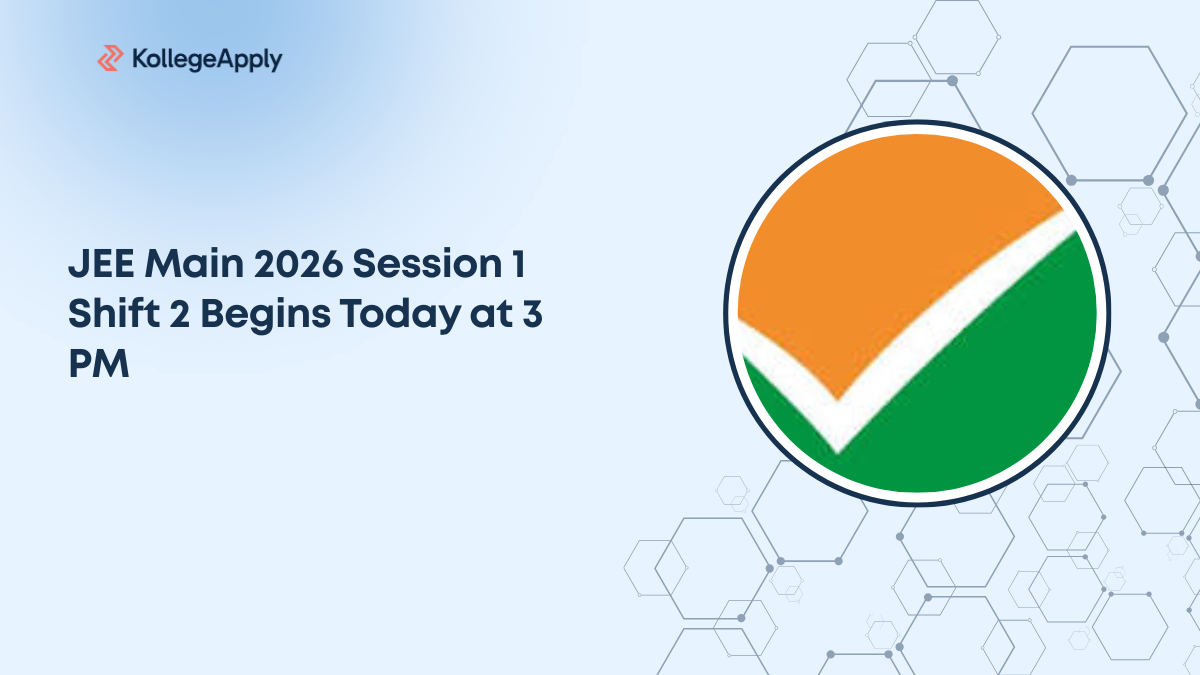 JEE Main 2026 Session 1 Shift 2 Begins Today at 3 PM