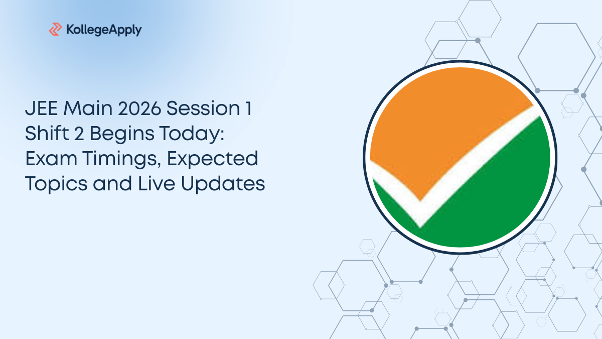 JEE Main 2026 Session 1 Shift 2 Begins Today: Exam Timings, Expected ...