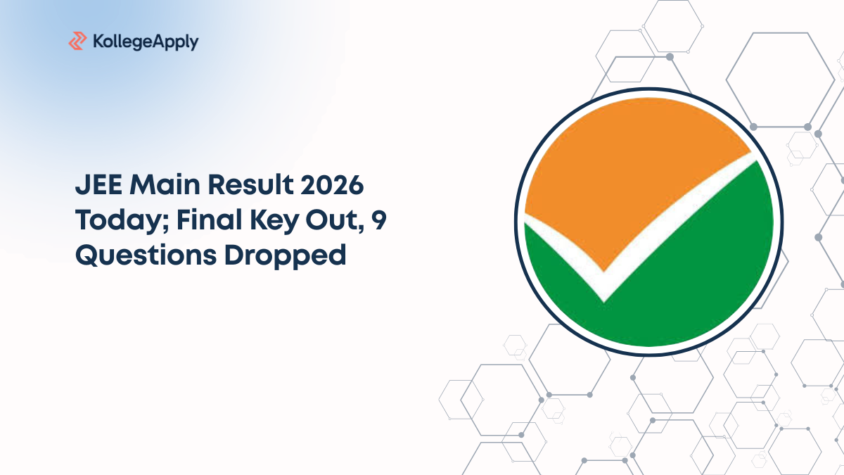 JEE Main Result 2026 Today, Final Key Out, 9 Questions Dropped