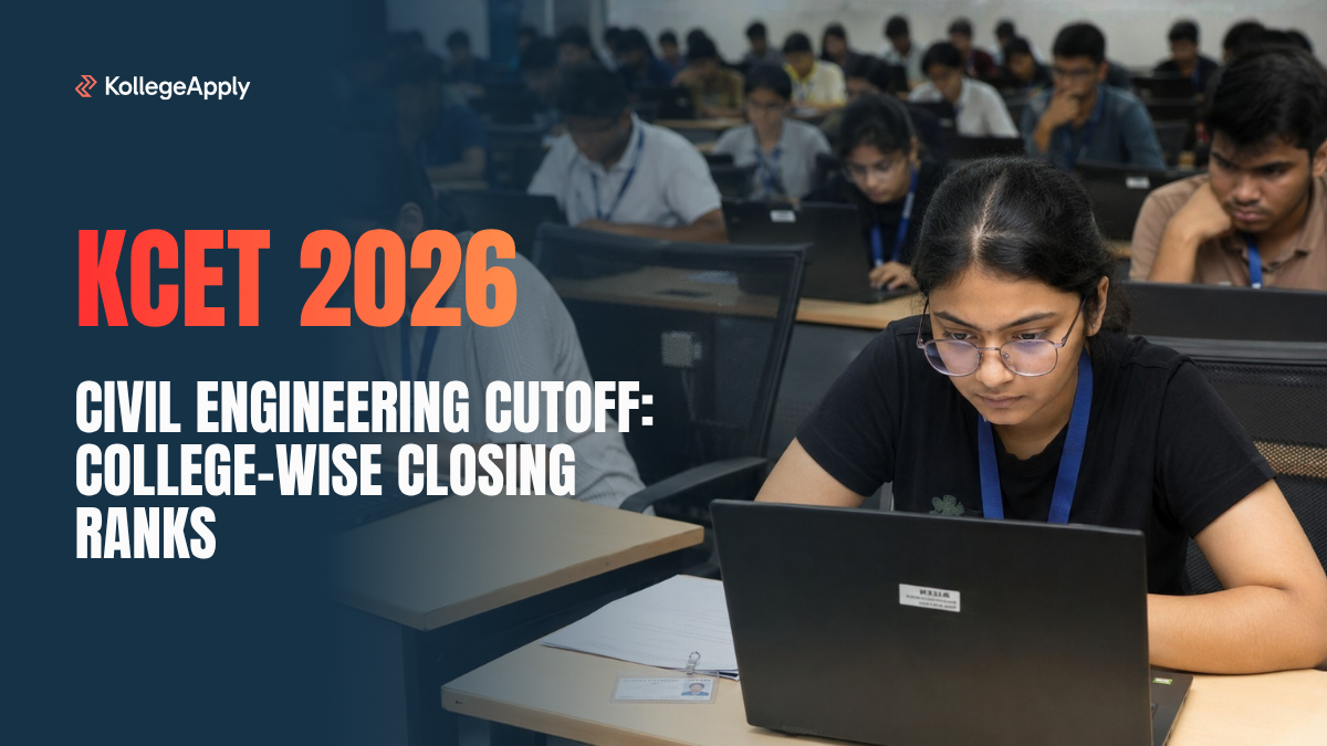 KCET 2026 Civil Engineering Cutoff: College Wise Closing Ranks