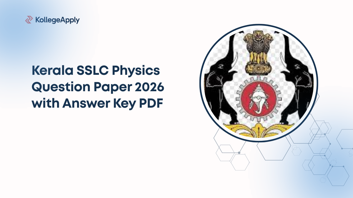 Kerala SSLC Physics Question Paper 2026 with Answer Key PDF