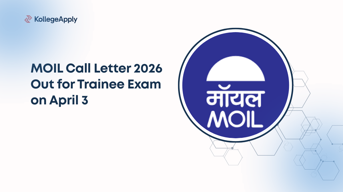 Trainees First Call MOIL Call Letter 2026 Out for Trainee Exam on April 3