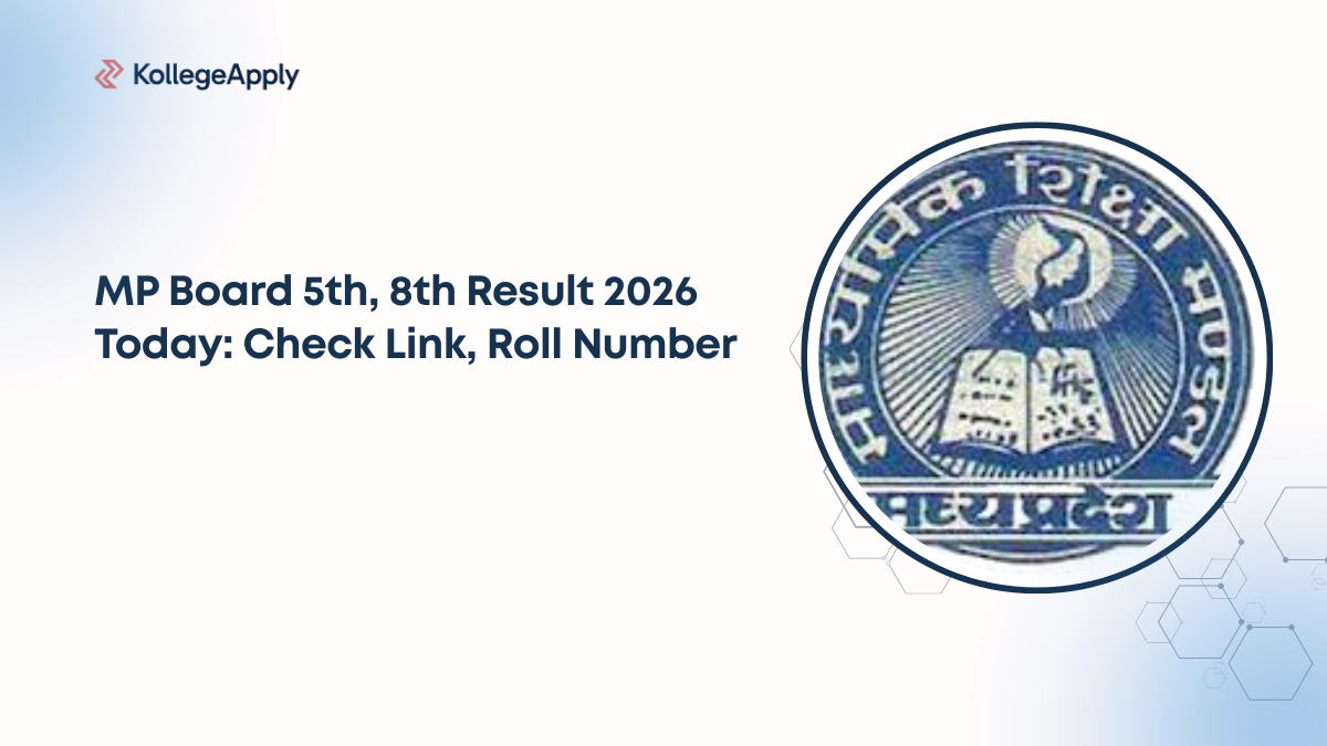 Mpon Check MP Board 5th, 8th Result 2026 Today: Check Link, Roll Number