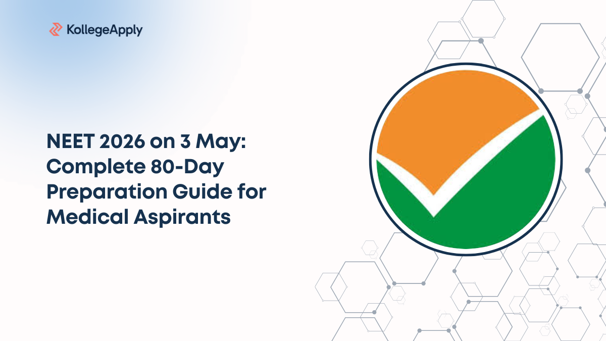 NEET 2026 on 3 May: Complete 80-Day Preparation Guide for Medical Aspirants