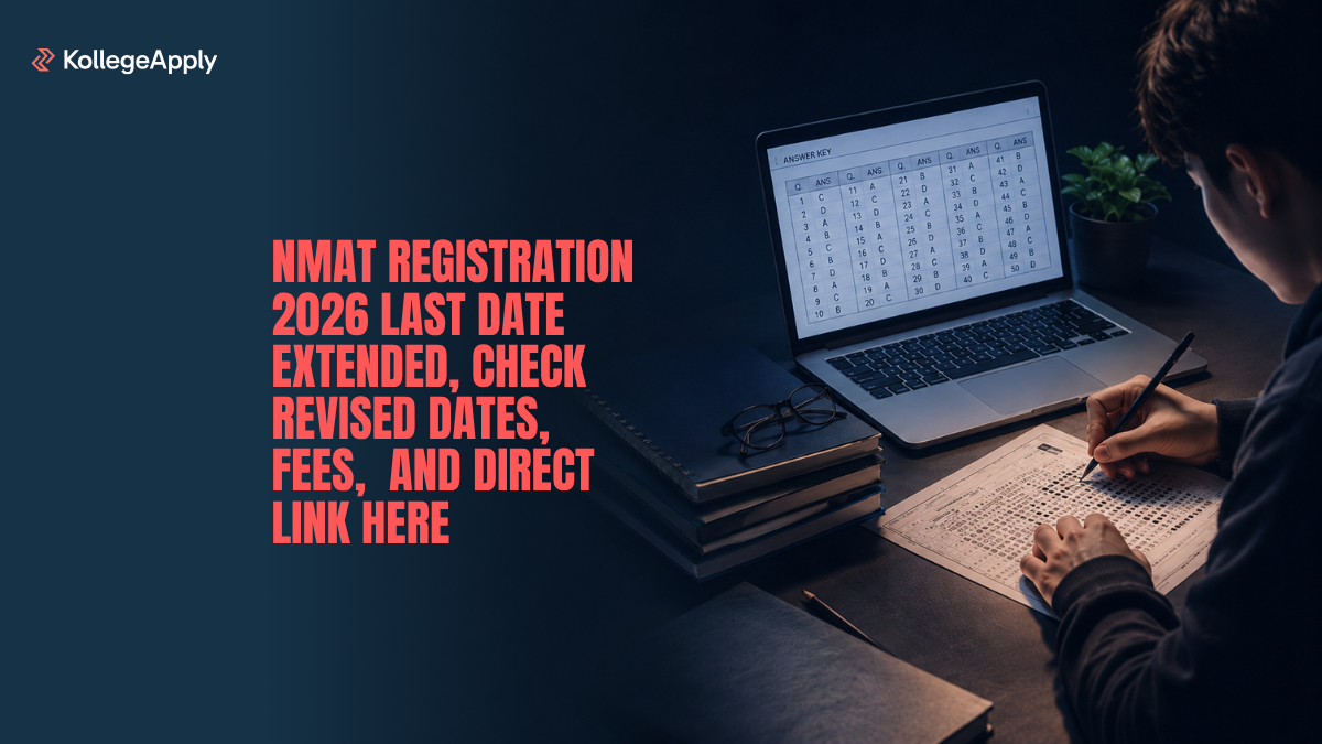NMAT Registration 2026 Last Date Extended to October 25