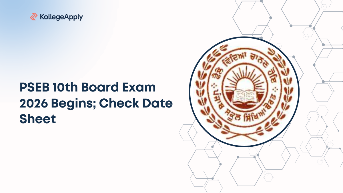 PSEB 10th Board Exam 2026 Begins; Check Date Sheet