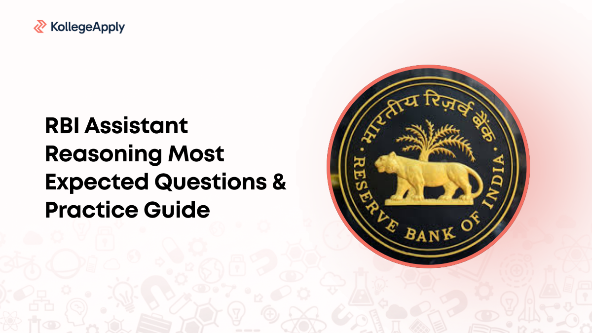 RBI Assistant Reasoning Most Expected Questions & Practice Guide
