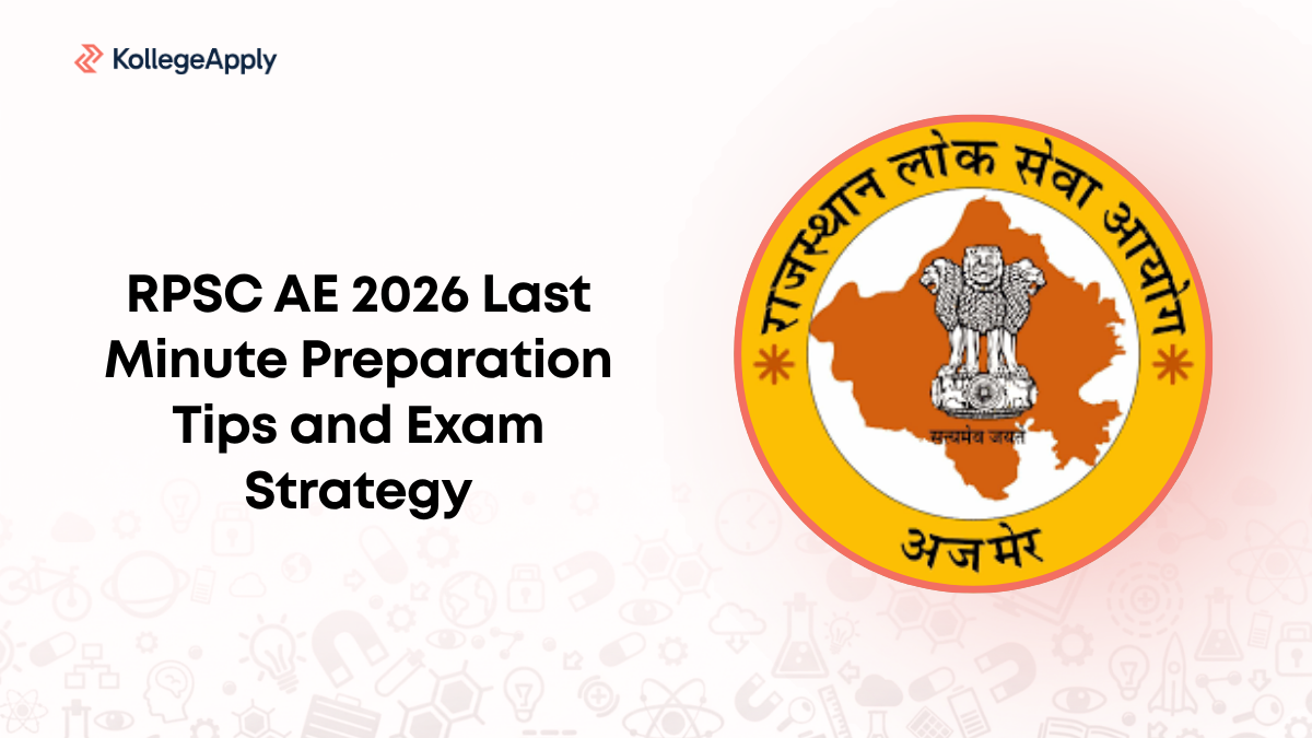 RPSC AE 2026 Last Minute Preparation Tips and Exam Strategy