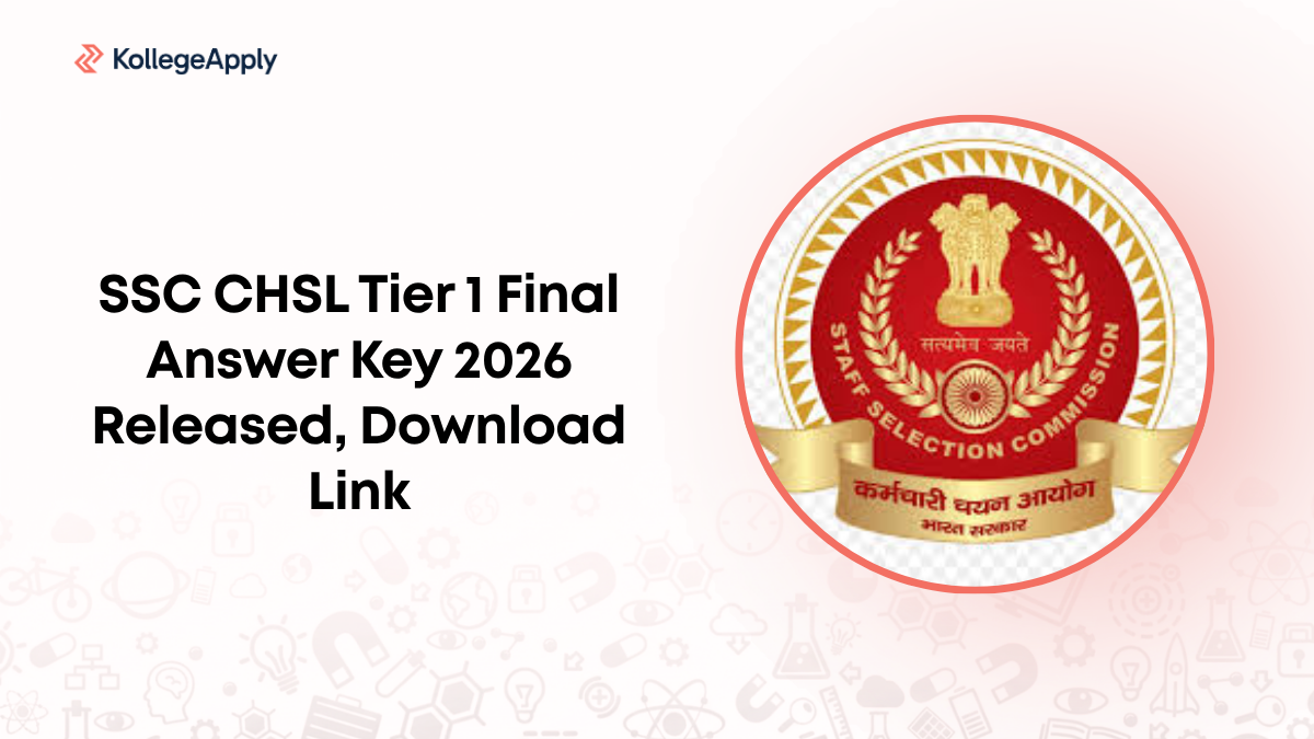 SSC CHSL Tier 1 Final Answer Key 2026 Released, Download Link