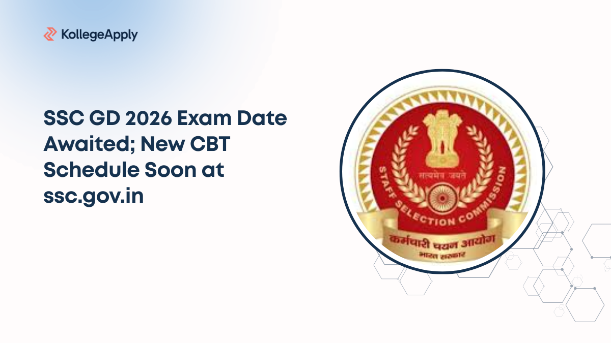 SSC GD 2026 Exam Date Awaited; New CBT Schedule Soon at ssc.gov.in