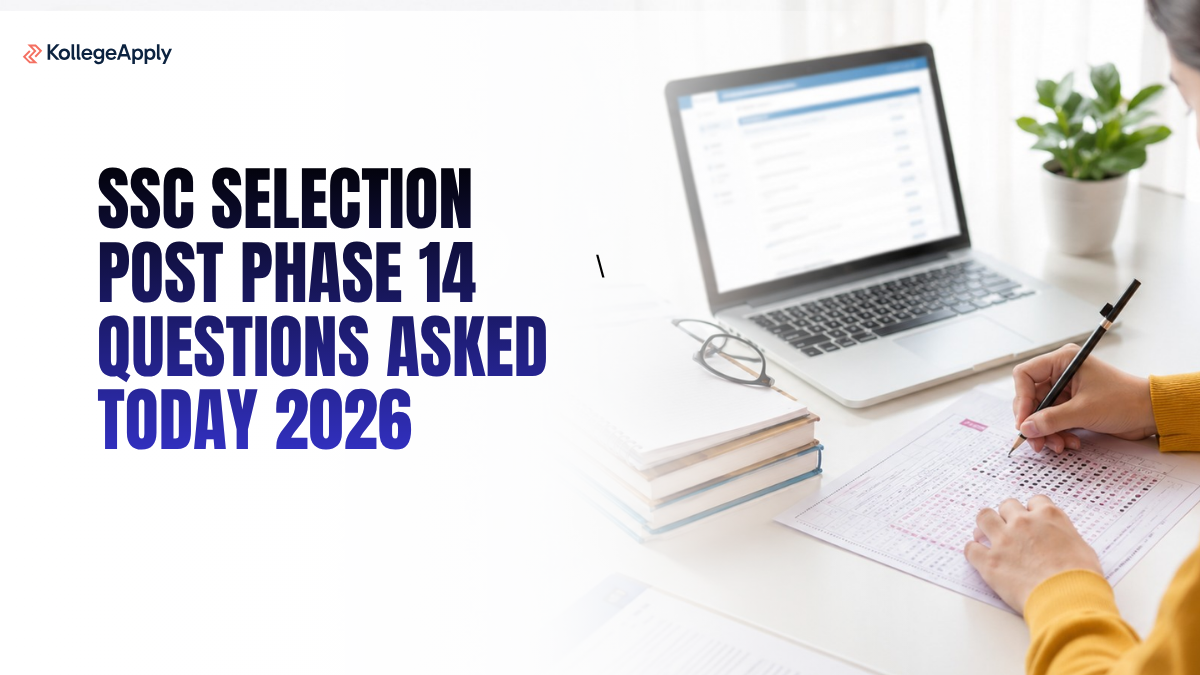 Post Computing SSC Selection Post Phase 14 Questions Asked Today 2026