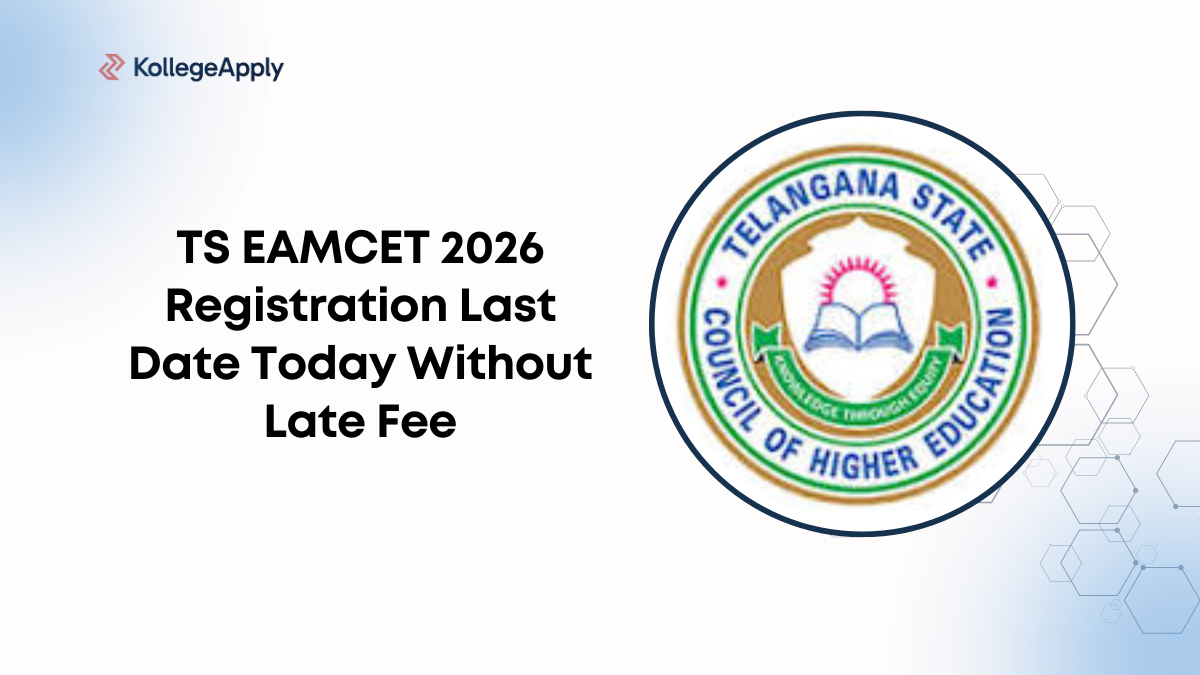 TS EAMCET 2026 Registration Last Date Today Without Late Fee