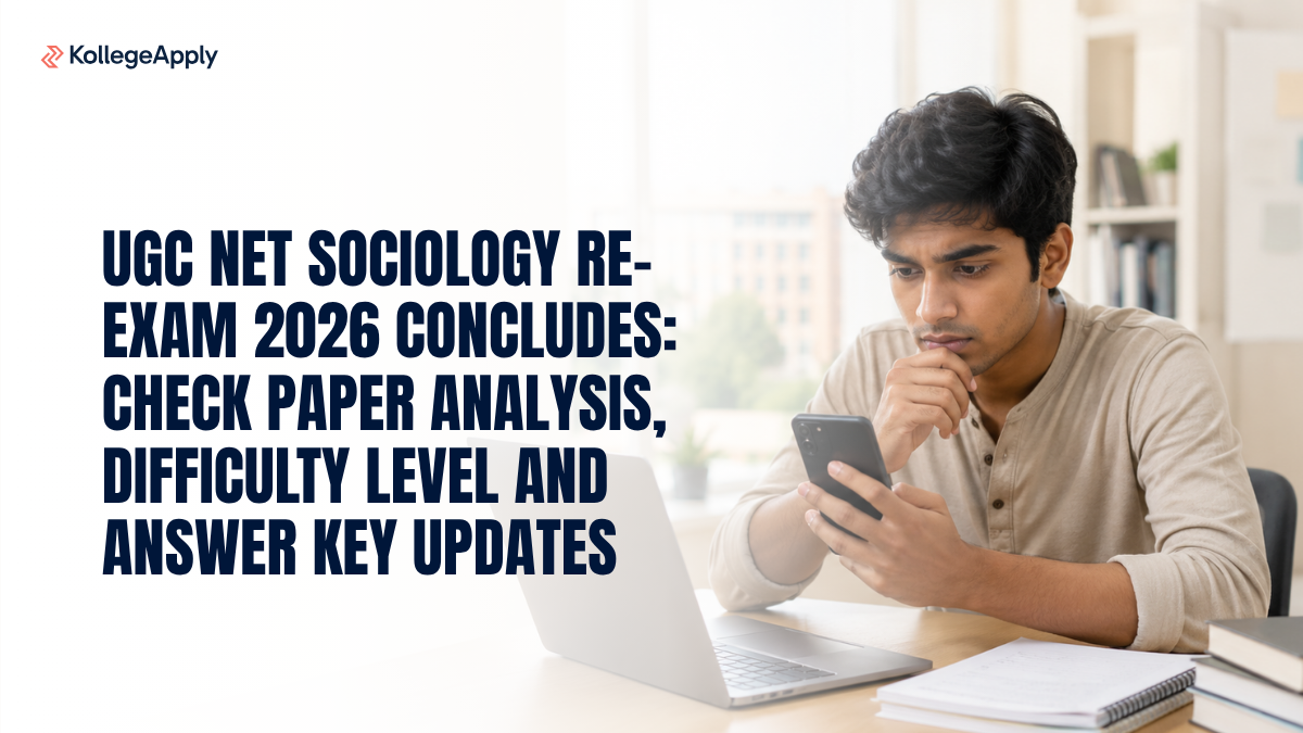 UGC NET Sociology Re-Exam 2026 Concludes; Check Paper Analysis and Answer Key