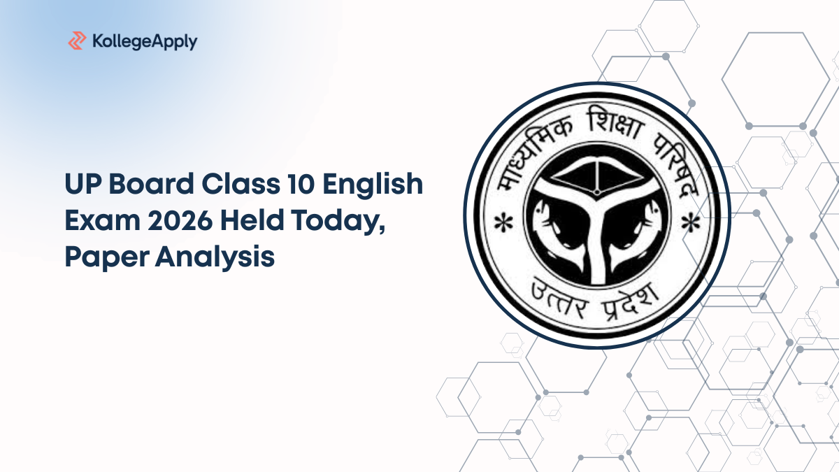 UP Board Class 10 English Exam 2026 Held Today, Paper Analysis