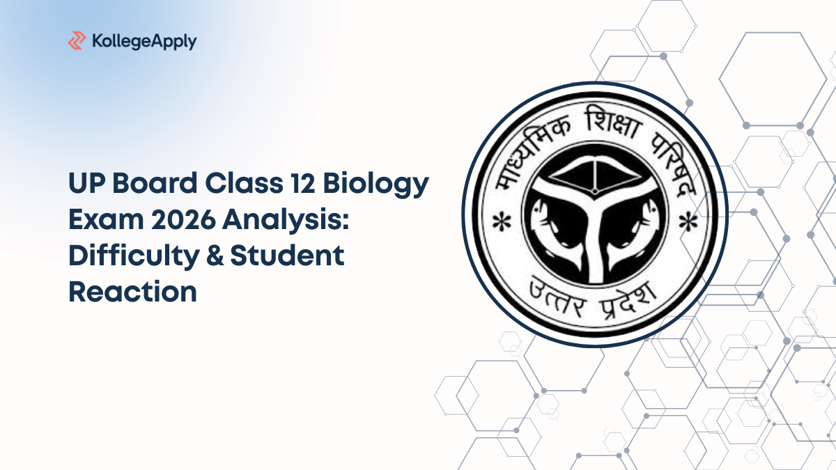 UP Board Class 12 Biology Exam 2026 Analysis: Difficulty & Student Reaction
